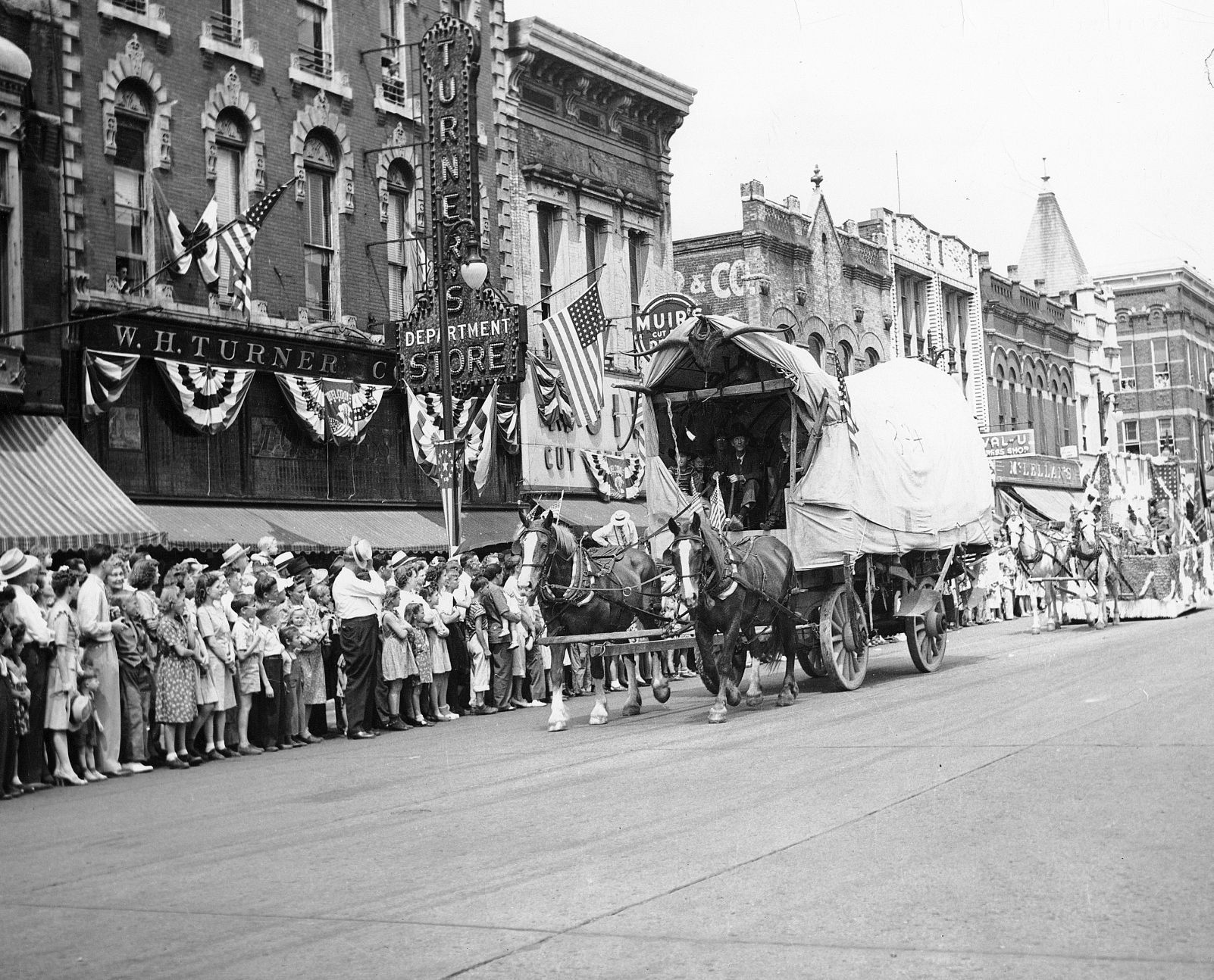 Historical photo of the W.H. Turner building